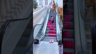 Funny Escalator #katebrush #shorts