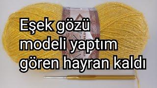 TIĞ İŞİ 1GÜNDE YAP 300 TL SAT KOLAY YELEK ETOL ŞAL ÖRGÜ MODELLİ CROCHET KNITTING ВЯЗАНИЕ КРЮЧКОМ