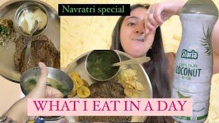 What I eat in a day (Navratri Edition) 