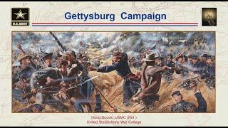 Gettysburg Staff Ride - Background, insights, cause and objectives.