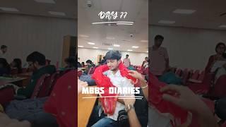 Day 77| MBBS diaries | Life in Government Medical College|#shorts #motivation #neet #mbbs