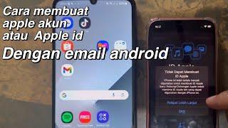 Cara Membuat Akun Apple / Apple iD Menggunakan Email Android