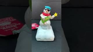 Hallmark Holiday Series The Snowman Band Guitar Freddy Christmas Music and Motion Decoration