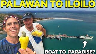 PALAWAN to ILOILO BY BOAT - Surprised by a German in Paradise! (Cuyo Island)