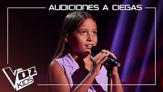 María Moreno canta "¡Ay pena penita pena!" | Audiciones a ciegas | La Voz Kids Antena 3 2024