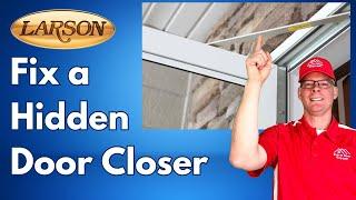 Fix your HIDDEN storm door closer in UNDER 10 MINUTES with...