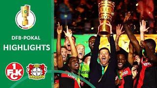 Leverkusen are DFB-Pokal Winners! | 1. FC Kaiserslautern vs. Bayer 04 Leverkusen 0-1 DFB-Pokal Final