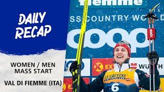 Svahn and Valnes save the best for last in Fiemme Mass Start races | FIS Cross Country World Cup