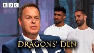 Peter Jones ‘annoyed’ by pet food business valuation | Dragons' Den - BBC