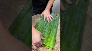 Very fresh green vegetables Cutting Tricks, Garlic leaves Cutting Tricks