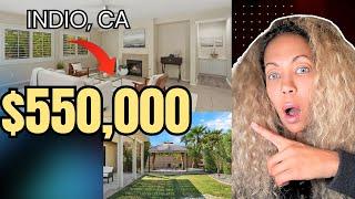 Indio Homes for Sale: Single Family, Large backyard,  GATED with LOW HOA