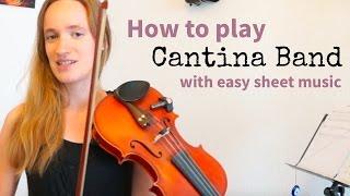 How to play Cantina Band (Star Wars) | Violin Tutorial