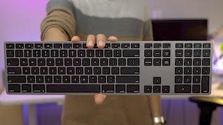 The best Mac keyboard? Matias Wireless Aluminum Keyboard!