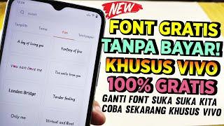 Cara Mengubah Font Berbayar Menjadi Gratis di Seluruh Hp Vivo Terbaru 2023 - Font Gratis 2023