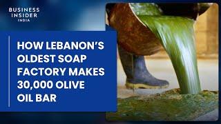 How Lebanon’s Oldest Soap Factory Makes 30,000 Olive Oil Bars