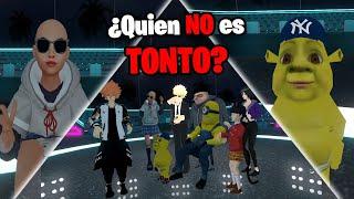 7 TONTOS vs 1 GENIO en REALIDAD VIRTUAL | VrChat