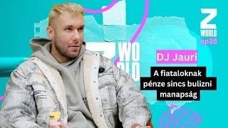 DJ Jauri: A fiataloknak pénze sincs bulizni manapság / ZWorld Tóth Vivivel / Talk Tv Hungary