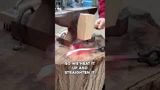 A wooden mallet for blacksmiths!? #diy #woodworkingtips #rexkrueger