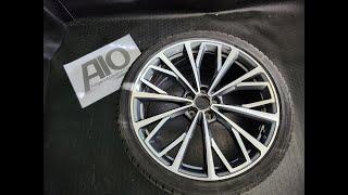 Original Alufelge Audi 21 Zoll A6 S6 Typ 4K C8 4K0601025AQ Felgenfarbe Grau Lack LF1 AIO