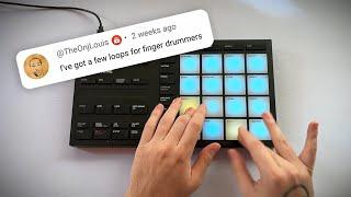 Finger Drumming To My Subscriber's Music