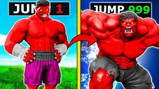 FRANKLIN BECAME Every RED HULK & JUMP MULTIPLIES In GTA 5 || Team4shooterOP