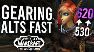 The FASTEST Way To Gear Alts In The War Within Season 1! | World Of Warcraft