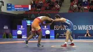 1/8 FS - 74 kg: B. GOURAV (IND) v. R. ZHAMALOV (RUS)