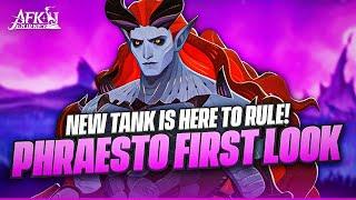 Phraesto First Impressions and Unit Showcase!!! - A Beast of a Tank!!【AFK Journey】