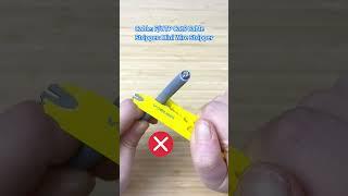 Which is the Best Tool for Stripping Ethernet Cable? #shorts #network #ethernetcable #rj45