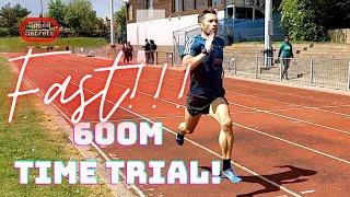 Can you run this fast? 600m time trial.