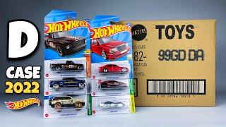 UNBOXING Hot Wheels - D Case 2022