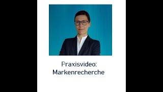Praxisvideo Markenrecherche - DPMA: DPMARegister, EUIPO: eSearch+TMView WIPO: Global Brand Database