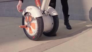 A day with Airwheel A3 sitting electric scooter