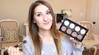 NYX Contour/Highlight Palette DEMO & REVIEW