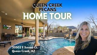 Come See This Luxury Home On A Tour Of Queen Creek Pecans!