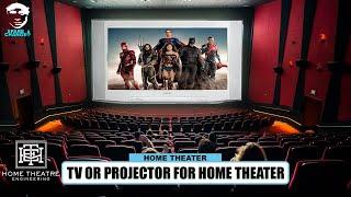 Which One. TV Or Projector For Home Theater? Plus GIVEAWAY!