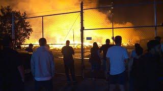 Homes, under-construction apartment complex destroyed in Ogden fire