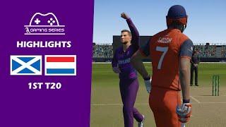 Scotland v Netherlands - 1st T20 2024 | The Grange Club (Edinburgh) | Gaming Series