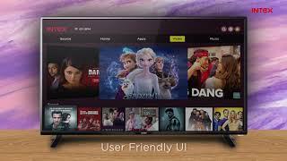 Intex LED-SH4010 (40) HD Display, Smart Android TV, Outstanding Picture & Sound