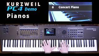 Kurzweil PC4 Demo - Pianos