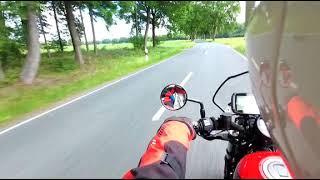 mit der CMX500 Rebel zum Heidebiker