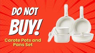 DON'T BUY CAROTE Pots and Pans Set Before Watching This!  (8 Reasons)