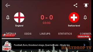 Breel Embolo Goal, England vs Switzerland Match Ongoing