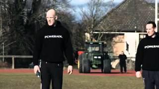 Rugby Coaching Powerade Better Your Best   ' 1 On 1 Evasion' Rugby Training Drill