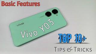 Vivo Y03 | Top 10 Easy Features | Tips & Tricks | You Need | WaleedBizz