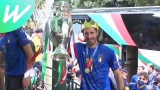 IT'S COME ROME!  | Italy return to Rome with Euro 2020 trophy