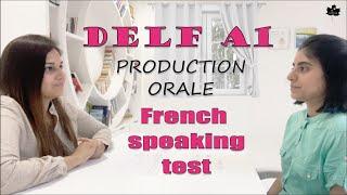 French - DELF A1 I Production Orale I Speaking Practice Mock Test I DELF A1 Viva