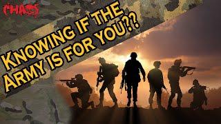 How to know if joining the army is right for you