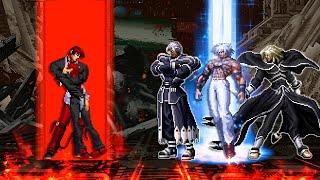Boss Red Iori vs Super Bosses (KOF2002) #mugen #kof #kof2002 #kofmugen