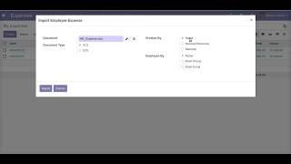 How to Import Employee Expenses From Excel | Odoo Apps Features #Import #EmployeeExpense #odoo